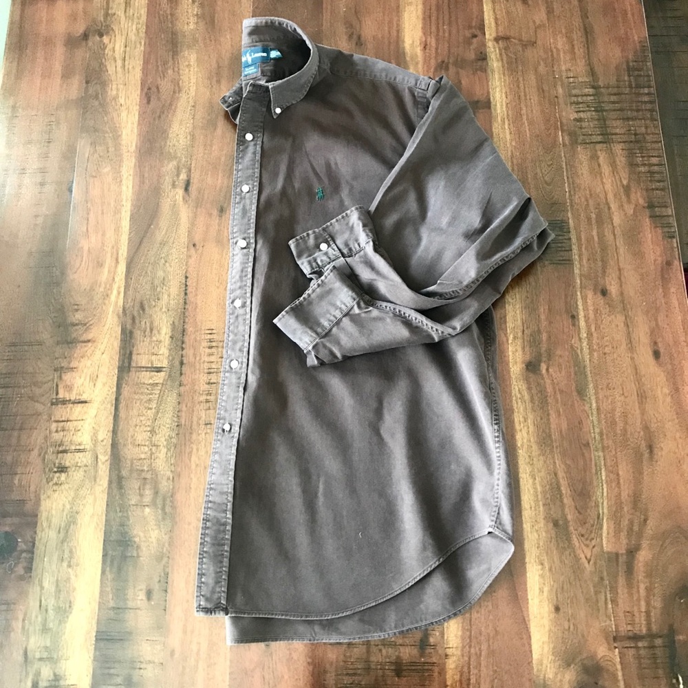 5 for $25 🎁 Ralph Lauren Brown Polo Shirt XXL
